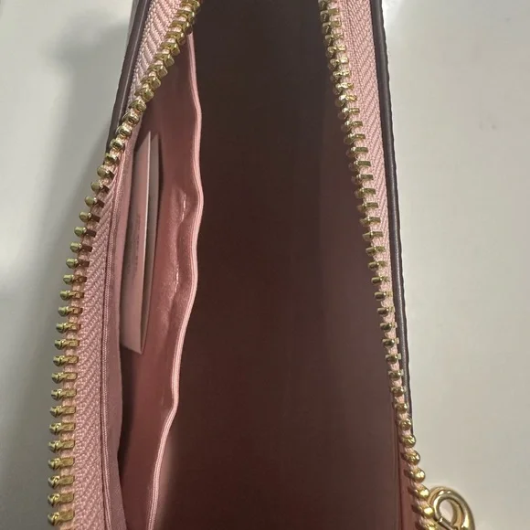 Coach pink powder Teri shoulder bag - Picture 9 of 11